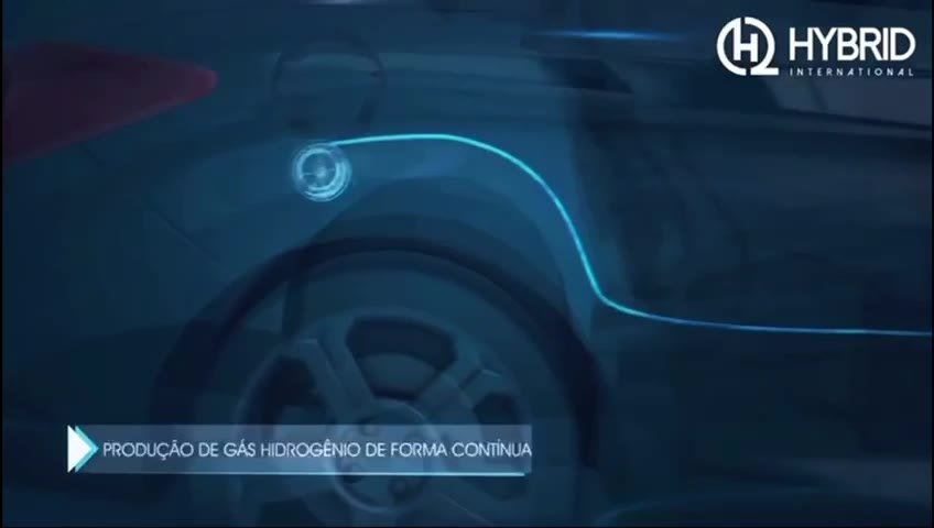 Mangueira do sistema Hybrid ligada ao veículo